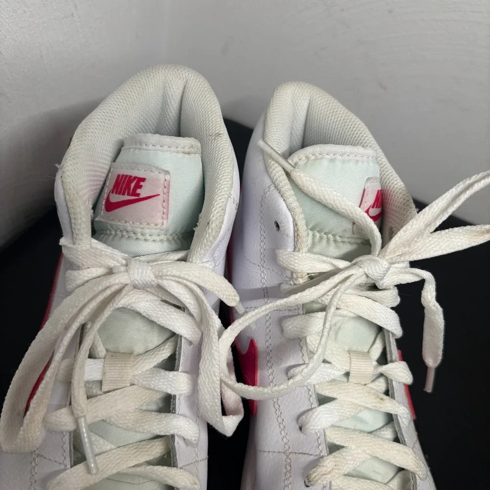 Nike Court Royale 2 Mid Women's Size 8.5 White Pink High Top Sneakers CT1725-104